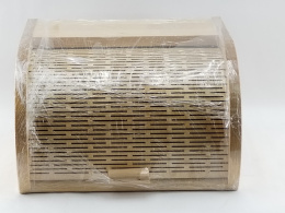 Хлебница деревянная береза 29,5х24х18,5см малая Мирхозторг 9002