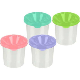 Стакан-непроливайка одно отделение Devente Pastel, ассорти 8070513