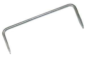 Скоба строительная 200х60мм d- 8мм без покрытия 42223