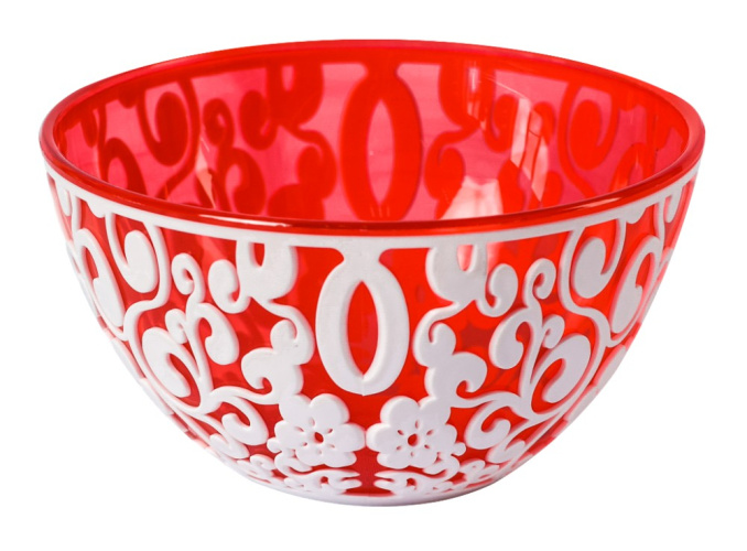 Пиала пластиковая Восточная 0,7л красный Ар-Пласт 30001