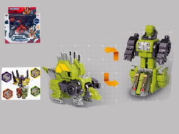 Трансформер-робот, в комплекте 3 предмета, в коробке Наша Игрушка M1621-2/614946