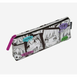 Пенал Devente треугольный Anime Comix, искуственная кожа, на молнии 7026402