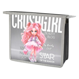 Папка для тетрадей А5 на молнии Красотка 69295