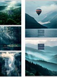 Тетрадь  48 листов Cold nature 48-8842