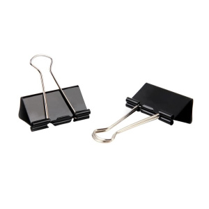 Зажим 51мм Attache Economy, черный 933329,509190,509182