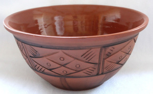 Салатник керамический (молочение) 2,0л Радость Кунгурская керамика 120251