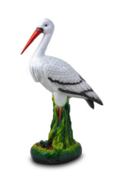 Фигурка садовая гипсовая Аист средний 29х73см ГусьДекорЛюкс 11С02