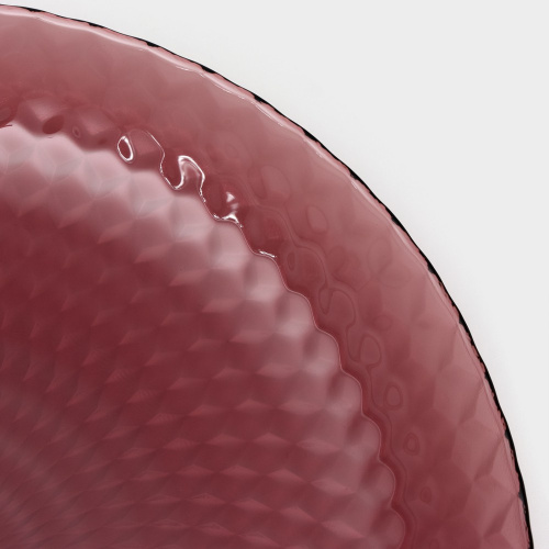 Тарелка стеклянная Идиллия мелкая 250мм лилак Luminarc Q1308