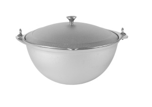 Котел походный алюминиевый литой  9,0л с крышкой Kukmara кп90