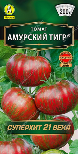 Томат Амурский тигр 20шт. цветной пакет Аэлита