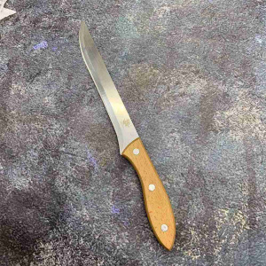 Нож стальной 180мм деревянная ручка, универсальный Радужный Дом РД78570