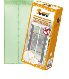 Сетка антимоскитная на магнитах 210см х 1,0м Капутомоскито, зеленый Рыжий кот KM-G/311252