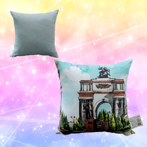 Подушка 35х35см габардин, поплин Курск ДомВелл 