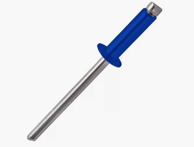 Заклепки Al/st 4.8х12  RAL 5005 синий 083-48125005