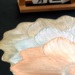 Салфетка сервировочная ПВХ круглая d-40см, в ассортименте Радужный Дом РД23953