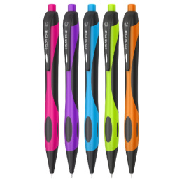 Ручка шариковая автоматическая Berlingo Color Zone, синяя, 0,7мм CBm_70950