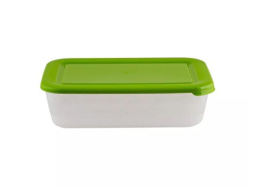 Контейнер для СВЧ пластиковый 4,0л прямоугольный Лайт Полимербыт С559