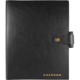 Дневник универсальный твердая обложка Devente Favorite Black, обложка из искусственной кожи 2020937
