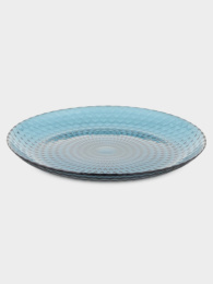 Тарелка стеклянная Идиллия мелкая 250мм Лондон топаз Luminarc Q1313