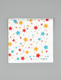 Салфетки бумажные  50шт. 24х24см однослойные Звезды Страна Карнавалия 10892632