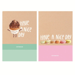 Блокнот А5  80 листов Биз BG Хорошего дня, линейка, книжный переплет ББ5т80_лм 9872