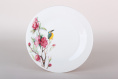 Тарелка фарфоровая мелкая 200мм Магнолия Коралл ZX2311-8FP