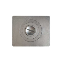 Печная плита чугунная 1 конфорка 34х41см Балезинский ЛМЗ П1-3