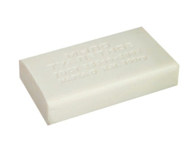 Мыло туалетное Банное 100г ординарное без упаковки Московский мыловаренный комбинат