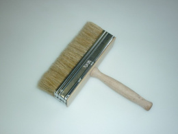 Кисть макловица 50х180мм, искусственная щетина, деревянная ручка* 41125