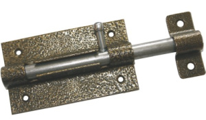 Задвижка дверная Кунгур ЗД-01, серебро Кунгур 30156