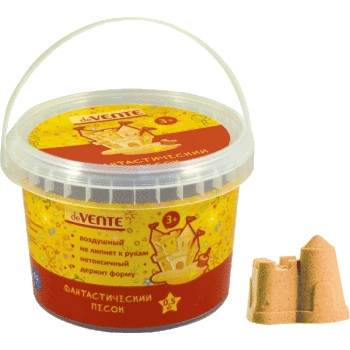 Песок кинетический 0,5кг желтый deVente 8042808