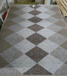 Коврик напольный на войлочной основе с низким ворсом Принт 100х250см p3280/a2p