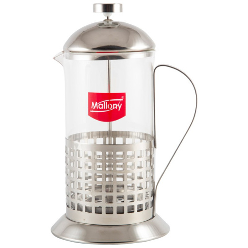 Френч-пресс 1л нержавеющая сталь+стекло Cellula Mallony 950064