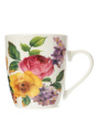 Кружка керамическая 250мл Цветы S749/680915