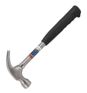 Молоток-гвоздодер 0,56кг металлическая обрезиненная ручка Park HAM56CL/354110