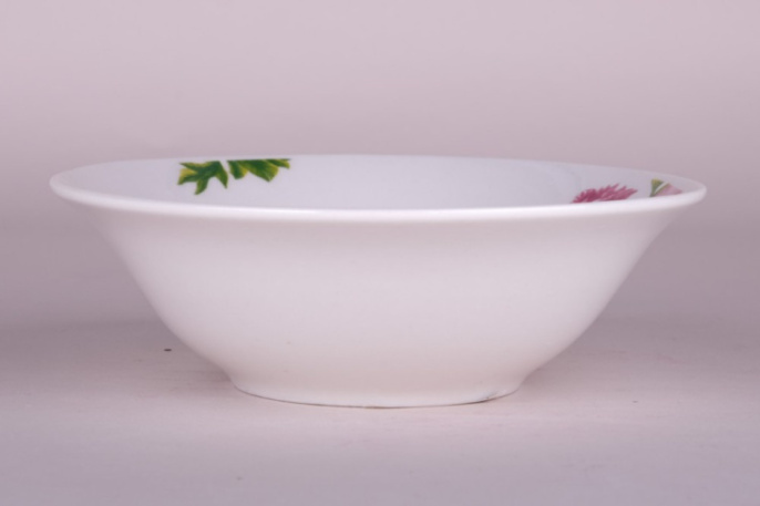 Салатник фарфоровый 150мм/350мл Клематис Коралл ZX2317-6SB