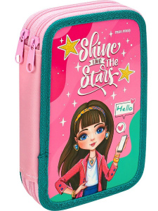 Пенал двухкамерный Будь звездой, большой ПН-5617