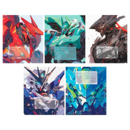 Тетрадь  12 листов линейка BG Роботы Т5ск12 57317