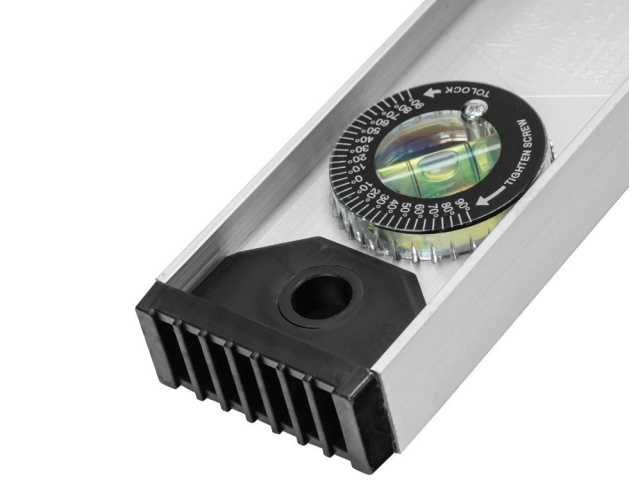 Уровень 2000мм алюминиевый с 3 глазками, Рельс Matrix 34041