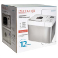 Хлебопечь 12 программ, 650Вт, белый Delta lux DE-6001