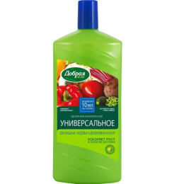 Жидкое удобрение универсальное 1,0л органо-минеральное Добрая сила DS21070061