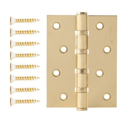 Петля врезная Avers 100х75х2,5-B4-G универсальная, золото Avers 41757