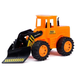 Машина инерционная пластиковая Стройтехника 16,5х7,5х8см, в ассортименте, в пакете 867483