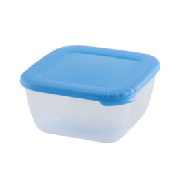 Контейнер для СВЧ пластиковый 0,46л квадратный Лайт Полимербыт С542