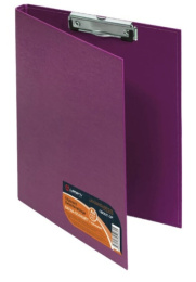 Планшет с крышкой Lamark А4 PVC темно-розовый, корешок 10мм 128/65253