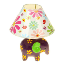 Лампа настольная детская с абажуром, h-26см Радужный Дом РД 58917