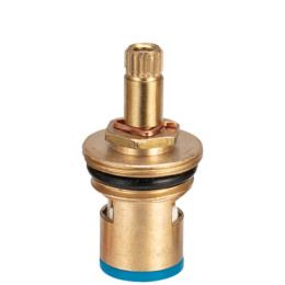 Кран-букса металл/керамика, 1/2", 8х24мм, под крест, 180°, латунь 41177