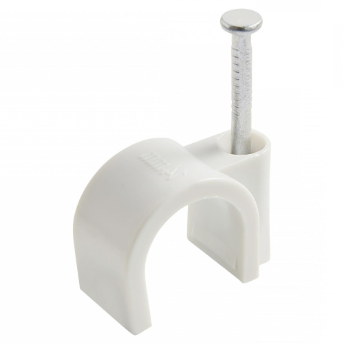 Держатель кабеля 4мм кругл. (50 шт) РосДюбель 055-4