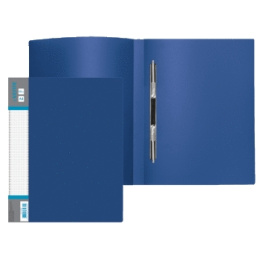 Папка с пружинным зажимом Devente Daily, 600мкм, синяя 3111407