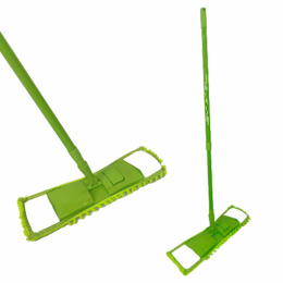 Швабра для пола плоская с насадкой из микрофибры Радужный Дом РД16351